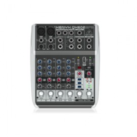 XENYXQX602MP3 Mezcladora 6 Canles C/Efectos Usb Behringer